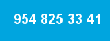 954 825 33 41 954 825 33 41
